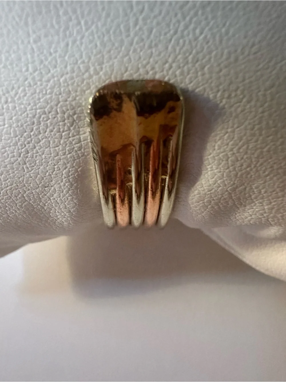 Fashion Jewelry Gold-Tone Layered Wave Open Cuff Bracelet